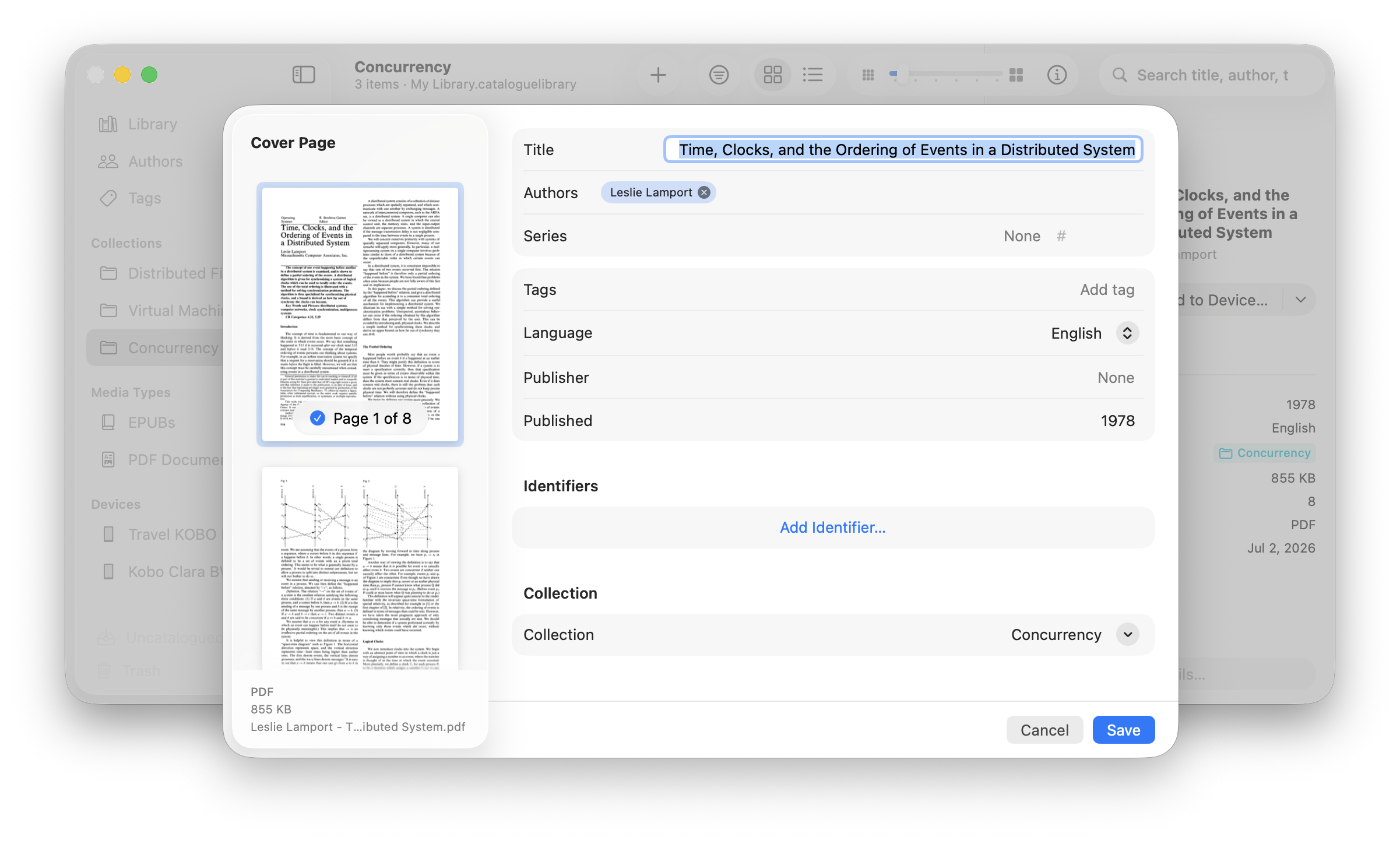 Edit Details - Catalogue App